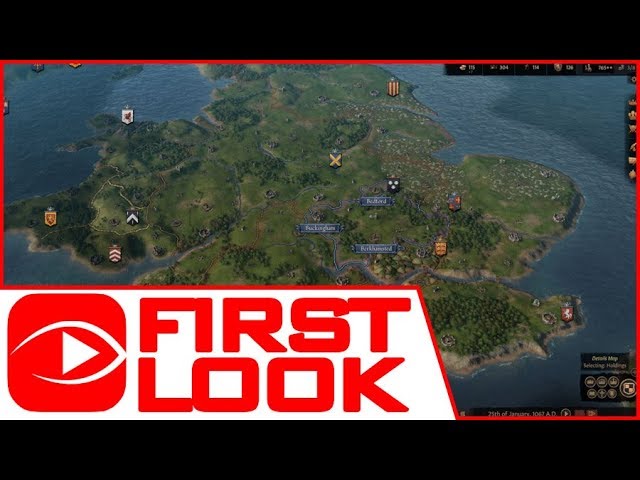 Crusader Kings II - Gameplay First Look - YouTube