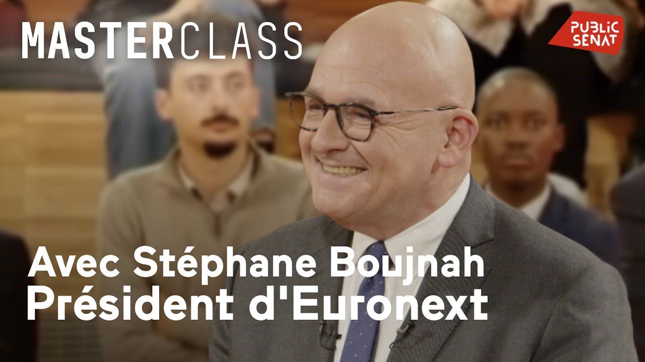 Masterclass avec Stéphane Boujnah, Président d'Euronext