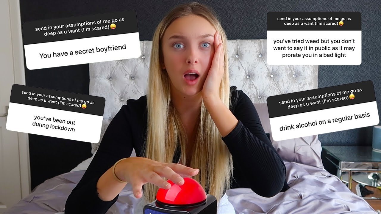 QUICK FIRE ASSUMPTIONS CHALLENGE!! (I spilled some tea)