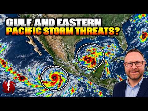 GULF STORM WATCH BEGINS | Another Hurricane Could Threaten Mexico + Rachel Sends Rain to the SW US