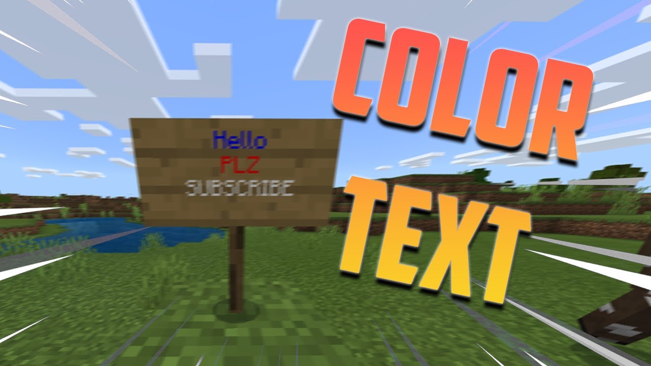 Minecraft Bedrock - How To Change Chat Text Color (Mobile/Xbox/PS4