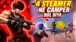 4+ Pro Streamers Called Me CAMPER 😱 | They Regretted it After This! 💀🔥 | BGMI 🤍 screenshot 3