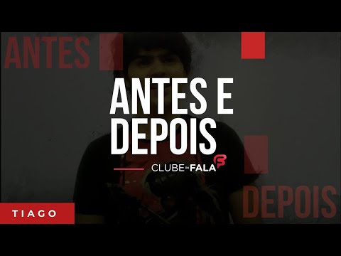 Antes e Depois - Tiago de Paula | Clube da Fala - Curso de Oratória Antes e Depois - Tiago de Paula | Clube da Fala - Curso de Oratória