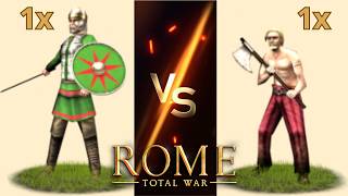 Can Chosen Axemen Beat Chosen Swordsmen in Rome: Total War?
