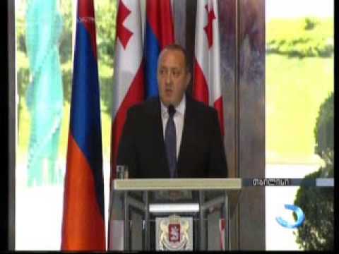 სერჟ სარგსიანს გიორგი მარგველაშვილმა პრეზიდენტის სასახლეში უმასპინძლა