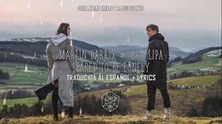 MARTIN GARRIX, DUA LIPA • SCARED TO BE LONELY | LETRA EN INGLÉS Y ESPAÑOL chords