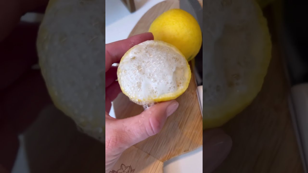 Cleaning Hack Natural Oven Cleaner Using Lemons