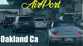 OAKLAND CALIFORNIA Oakland Airport DRIVE TOUR