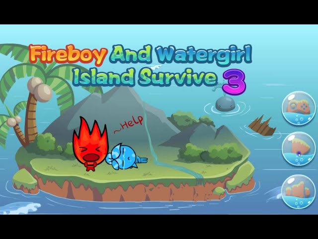 Jogo Fireboy and Watergirl Island Survival 3 no Jogos 360
