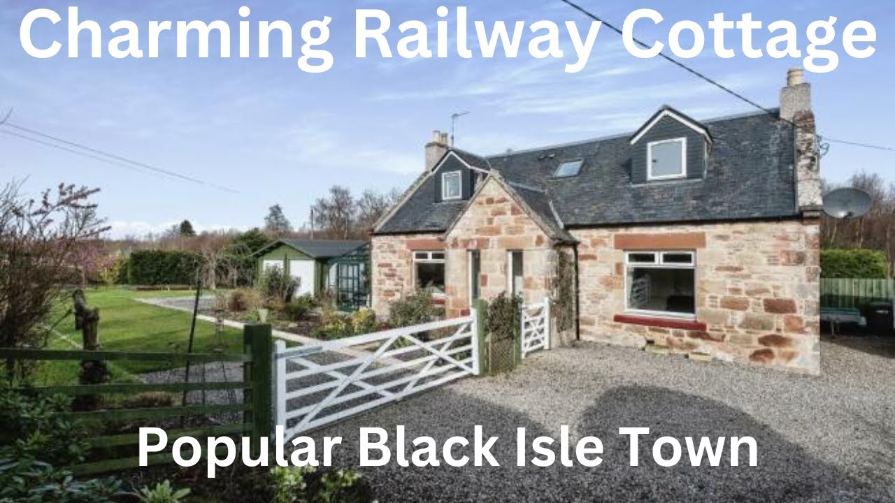 Очаровательный железнодорожный коттедж – Черный остров – Шотландское нагорье