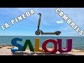 VIRTUAL TOUR 4K LA PINEDA - SALOU - CAMBRILS [ RUTA EN PATINETE ELECTRICO ] 2024