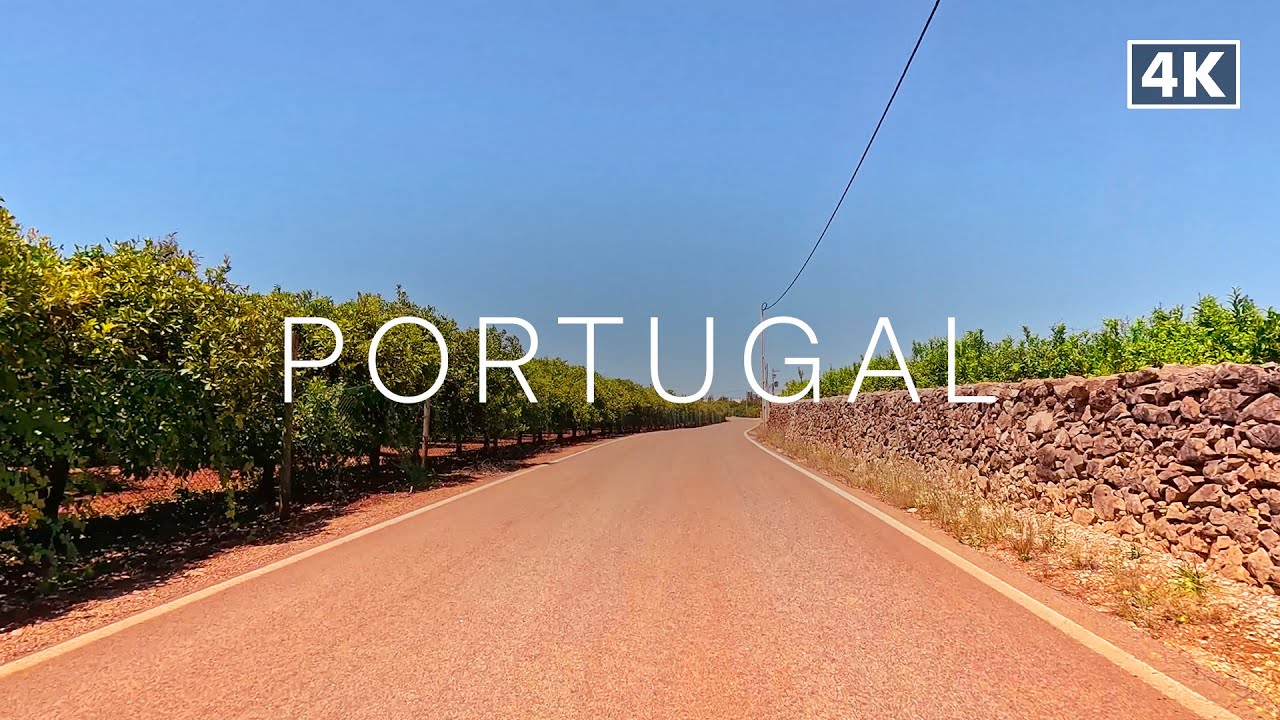 Road Trip Through the Algarve Countryside | Summer Drive from Albufeira to Algoz Area
