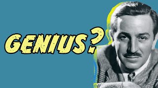 THE GENIUS of WALT DISNEY