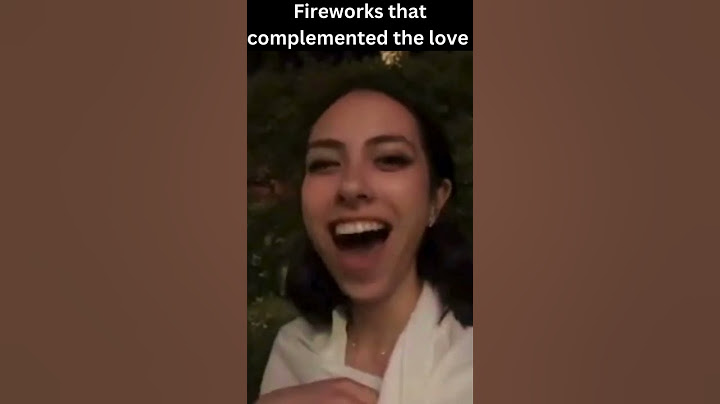 When the wedding fireworks perfectly complemented the love in the air ✨