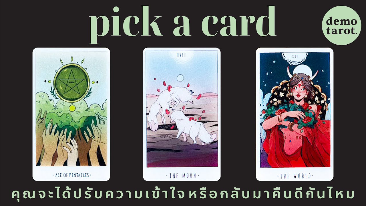 (ถามถึงใครก็ได้นะคะ) คุณจะได้ปรับความเข้าใจ หรือได้กลับมาคืนดีกันไหม🦩💞 : PICK A CARD