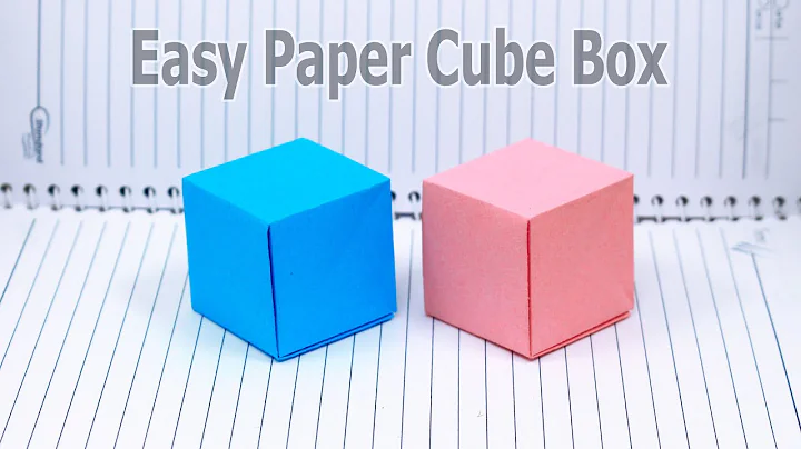 Remake: How to Make a Paper Cube Box | Easy Way To Make An Origami Paper Cube Box |Handmade Cube Box