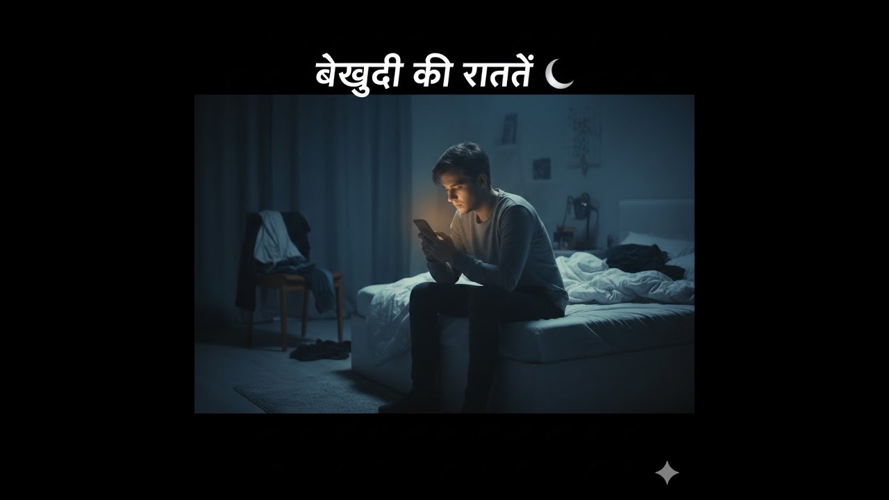 बेख़ुदी की रातें 🌙 | Bekhudi Ki Raatein | Restless Nights Song | After Breakup |