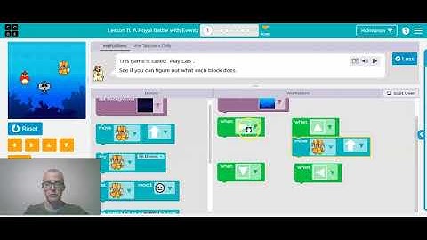 How to Begin Lesson 11 A Royal Battle with Events