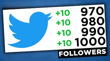 How To Get 1000 Twitter Followers In 30 Days