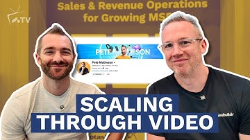 Pete Matheson: From MSP to YouTube - The Unconventional Path to Business Growth 📹