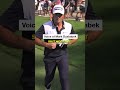 It was determined that Viktor Hovland’s club did not touch the sand. #shorts
