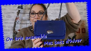 On trie ensemble mes sacs d'hiver ...