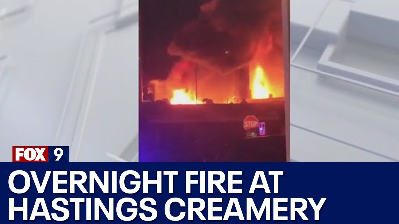 Overnight fire at Hastings creamery