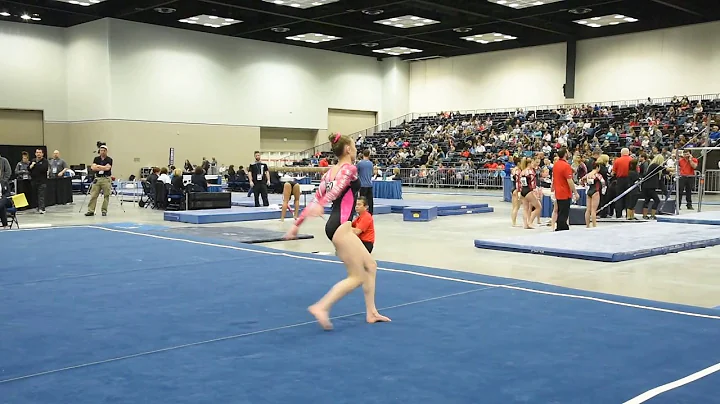 Victoria Loomis 2017 JO Nationals Floor