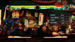 King of Fighters XII Combo Exhibition