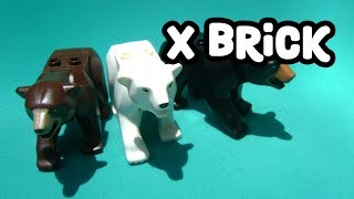 Lego Alaska Bears Wagon Marcus Nuñez Moc