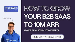 How to grow your B2B SaaS to 10M ARR? Advice from 20 experts
