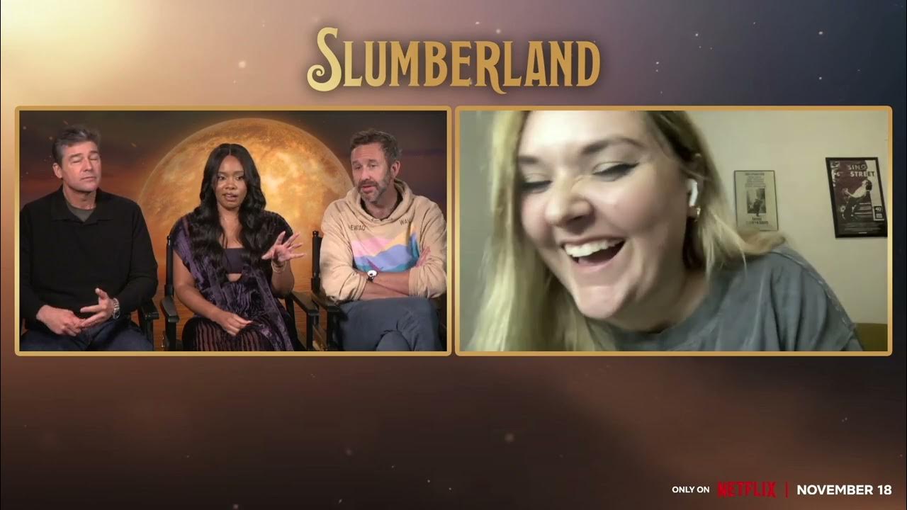 Kyle Chandler, Chris O'Dowd, and Weruche Opia talk 'Slumberland' - YouTube