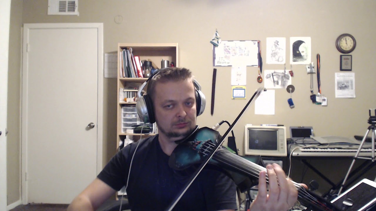 Hildalen on electric violin (in D) YouTube