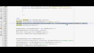 Java prog#92.JavaMail :add multiple Recipients to your email