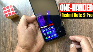 How to Enable One-Handed Mode on Redmi Note 9 Pro