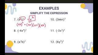 Chapter P.2a - Rules of Exponents