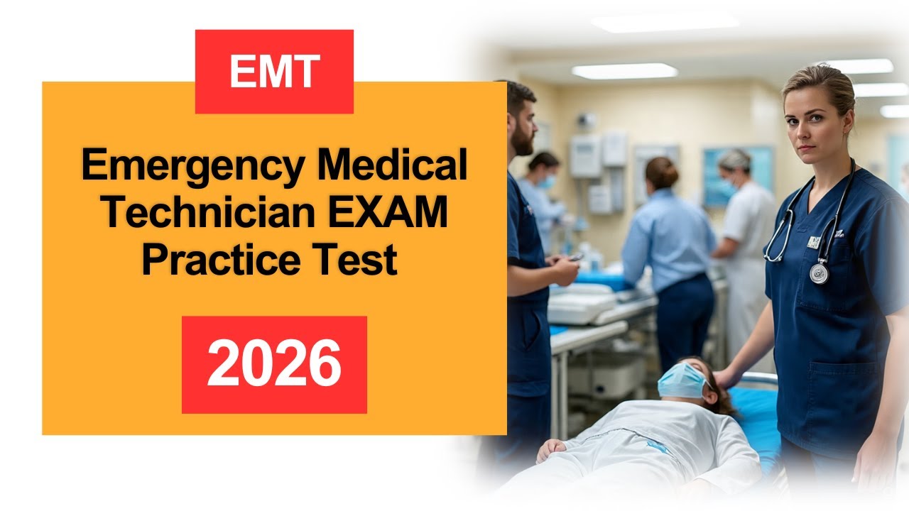 Pass the EMT Exam 2026 | Emergency Medical Technician Practice Test ...