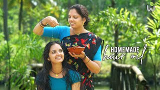 Homemade hair oil | Natural Home Remedies | Traditional hair oil for insane hair growth.