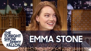 Emma Stone Involuntarily Screamed Watching BTS's SNL Sound Check | The Tonight Show