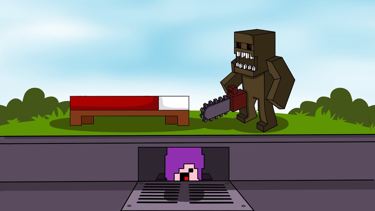 BEDWARS MAS ESTAMOS SENDO CAÇADOS