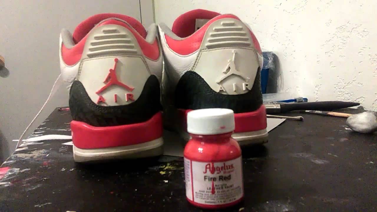 Tutorial How To Repaint Jordan 3 Backtab YouTube