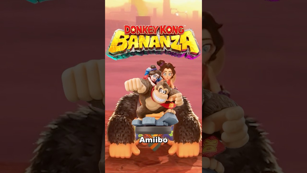 Es gibt eine DK Bananza Amiibo?