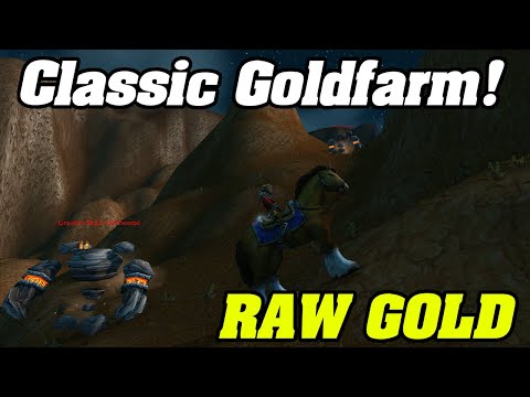 CLASSIC WoW: BEST Goldfarm For lvl 40 Mount | RAW GOLD | Season Of Mastery