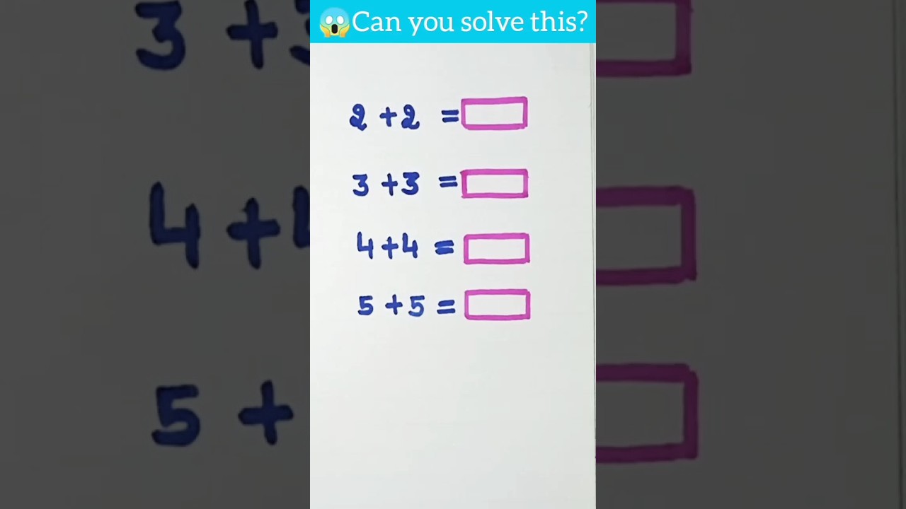 Maths Puzzle