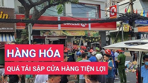 Sập cửa hàng tiện lợi ở TP. HCM làm một người chết