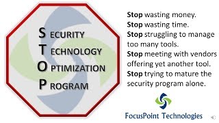 FocusPoint Cybersecurity Technologies STOP Program - Security Technology Optimization Program