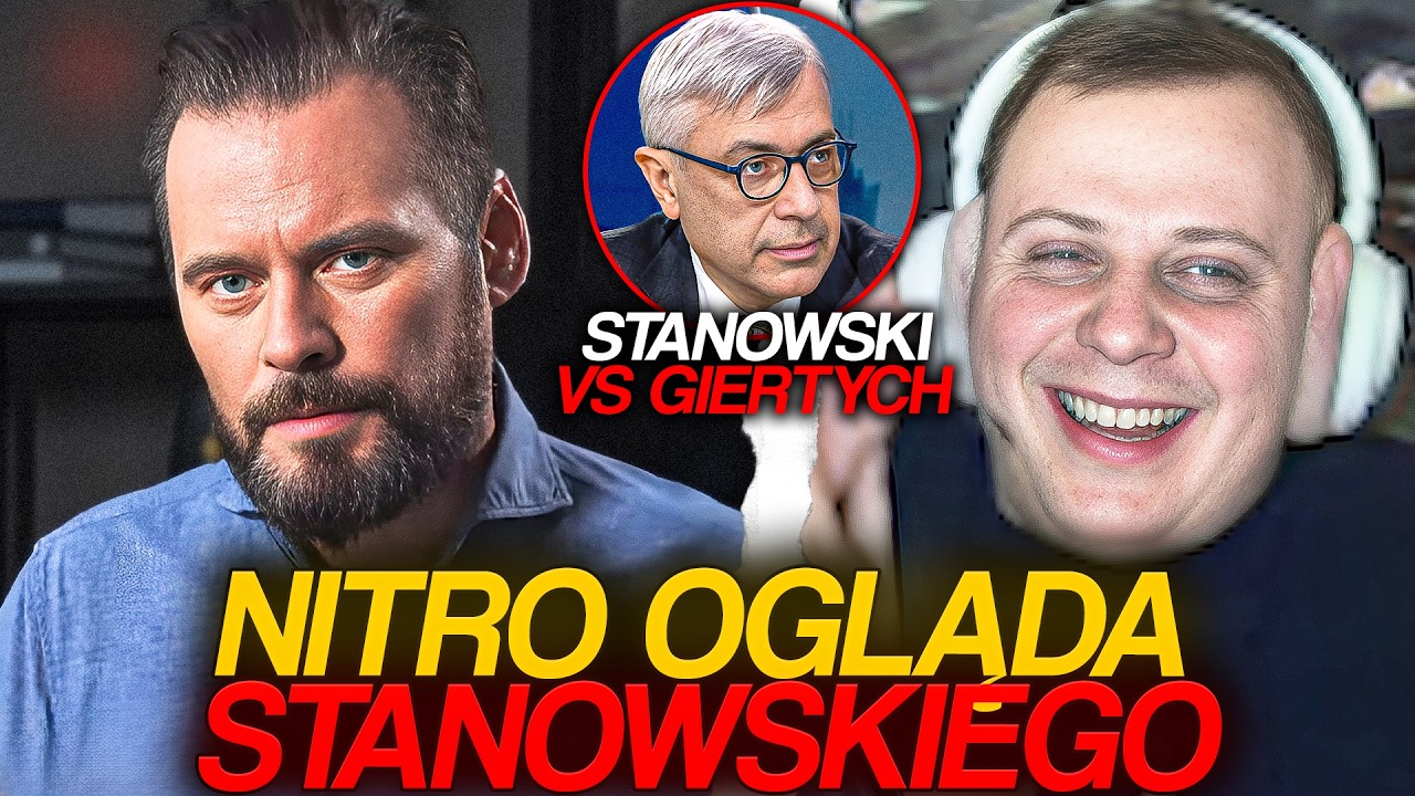 NITRO OGLĄDA STANOWSKI VS GIERTYCH *POZWY, STRASZNY FILM*