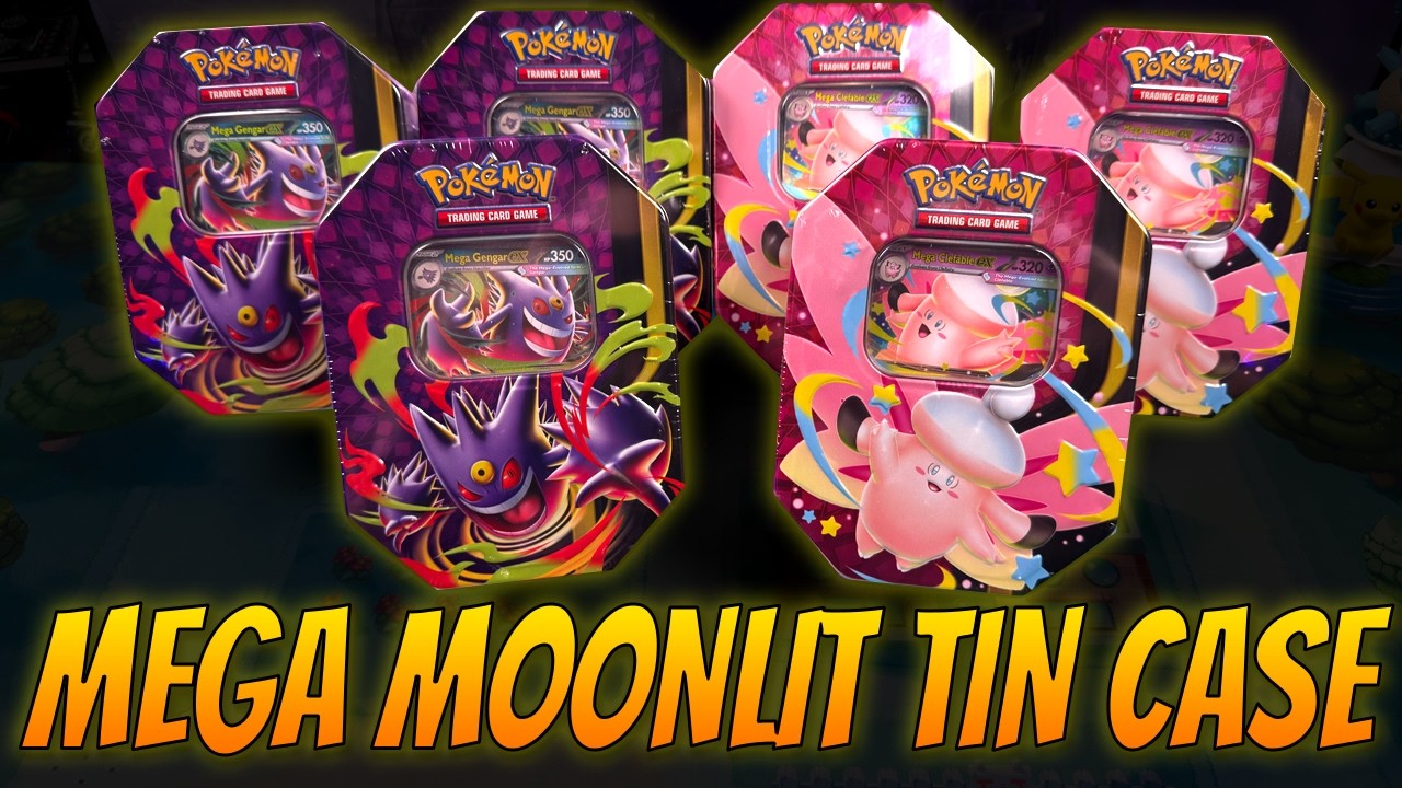 Opening a CASE of Mega Moonlit Tins!!! | FIRST LOOK - YouTube