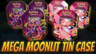 Opening a CASE of Mega Moonlit Tins!!! | FIRST LOOK