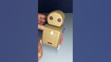 cardboard robot diy cardboard robot. #diy #scienceproject
